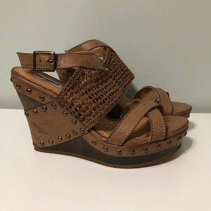 Not Rated Studded Platform Heels 8.5